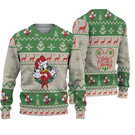 Disney Christmas Daisy Duck Xmas Ugly Sweater