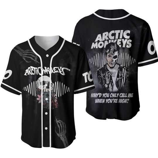 Personalized! Arctic Monkeys AM 2023 Tour Jersey Shirt 3D Gift Fans