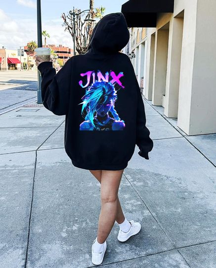 Arcane Jinx Hoodie Unisex