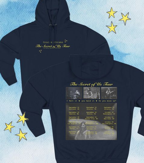 Gracie Abrams The Secret of Us Tour Hoodie