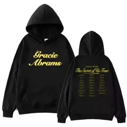 Double Sided Hoodie,Gracie Abrams The Secret of Us Tour 2024 Hoodie