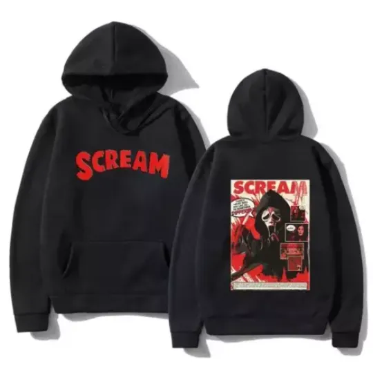 Scream VI Ghostface Hoodie, Classic Simple hoodie