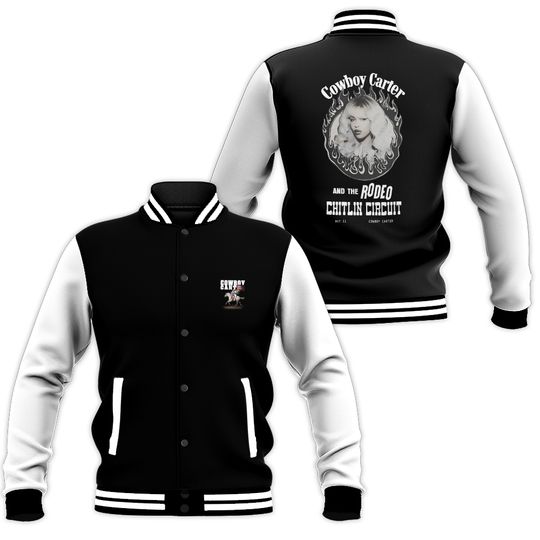 Discover 2024 Cowboy Carter Beyonce New Album Stuff  Baseball Jacket