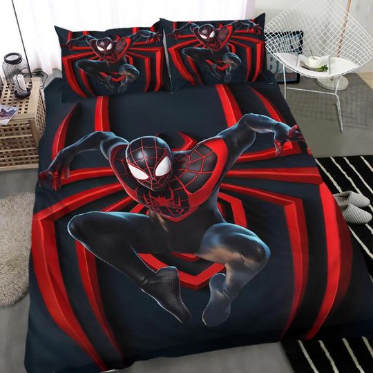 Spiderman bedding set, Bedroom Decoration