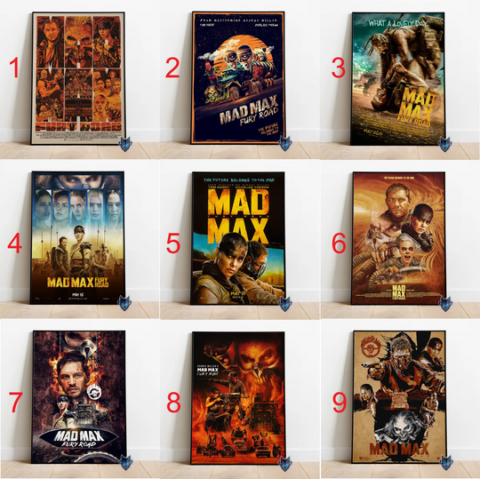 Mad Max Fury Road Poster