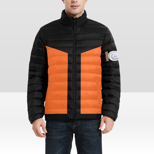 Narutoo Puffer Jacket Uniform Costume