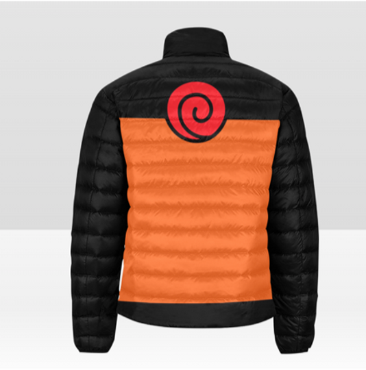 Narutoo Puffer Jacket Uniform Costume