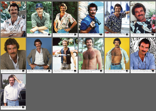 Tom selleck Wall calendar