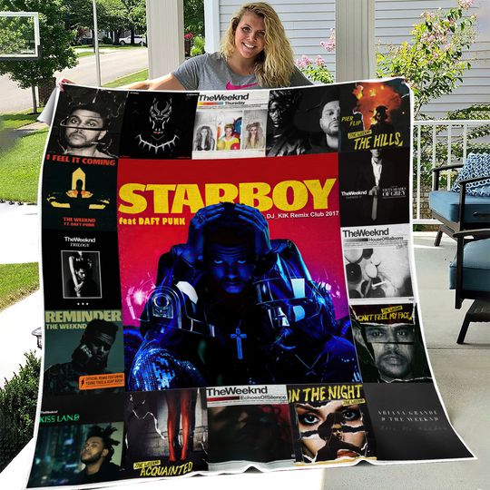 Weeknds Albums For Fans Version Fleece Blanket, Gift For Fans