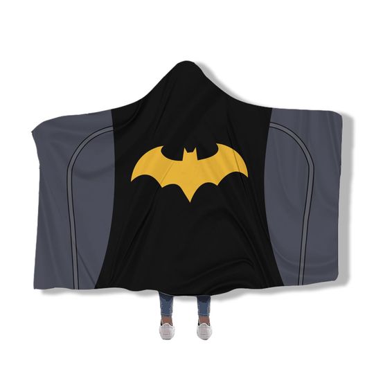 Batman Dc Comics Hooded Blanket, Dc Comics Hooded Blanket