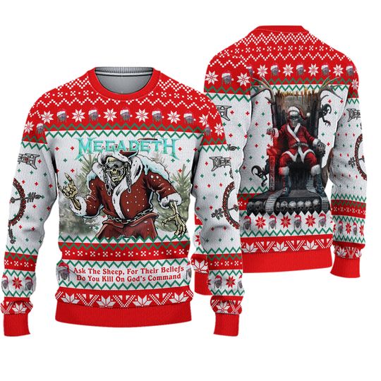 MegaDeth Limited Edition Ugly Christmas Sweater