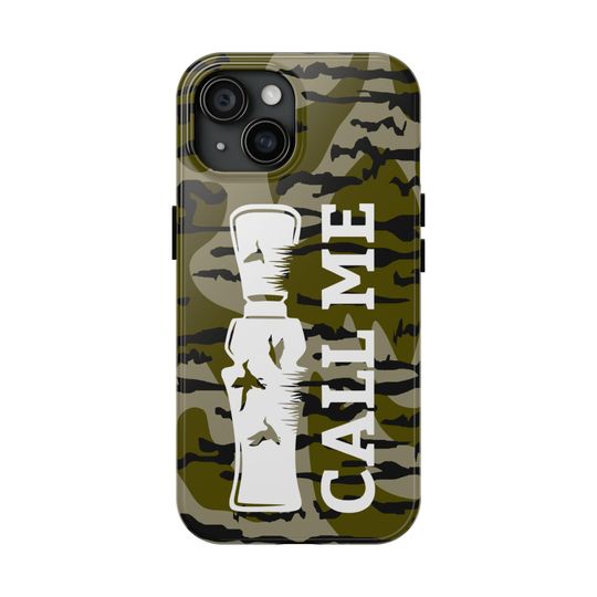 Bottomland Camo "Call Me Duck Call" Tough Phone Case