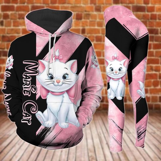 Marie Hoodie And Legging Set, Cute Marie Hoodie, Marie Cat Leggings
