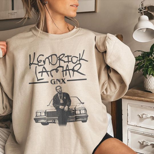Kendrick Lamar GNX Lyrics Sweatshirt