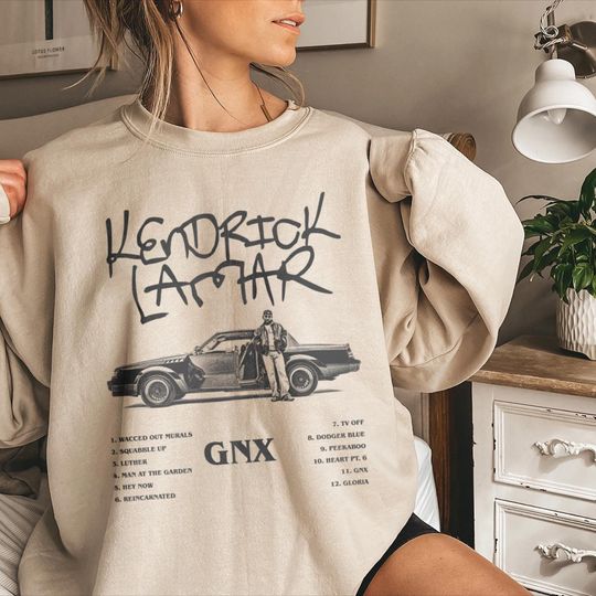Kendrick Lamar GNX TV Off Lyrics Sweatshirt