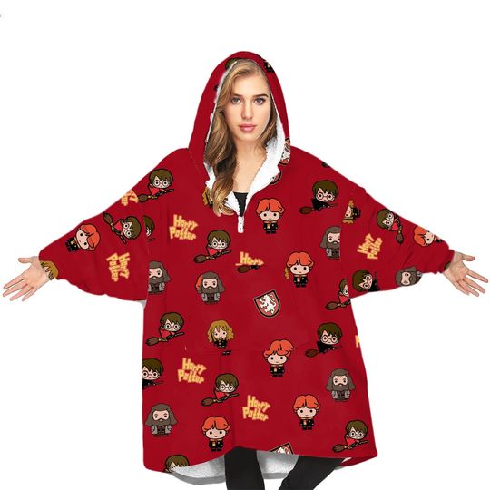 Oodie Harry Potter Gryffindor Blankets Hoodie