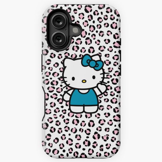 Hello Kitty leopard iPhone Case