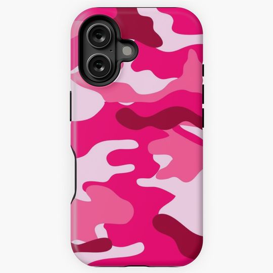 Pink Camo iPhone Case
