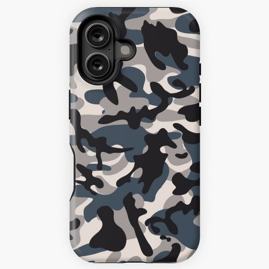 Military Camouflage Pattern iPhone Case