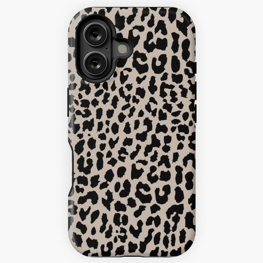 Tan Leopard iPhone Case