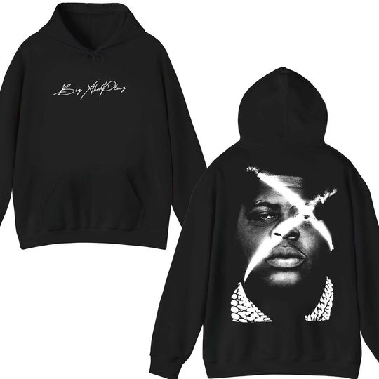 BigXthaPlug Graphic style  Hoodie 2 Sided