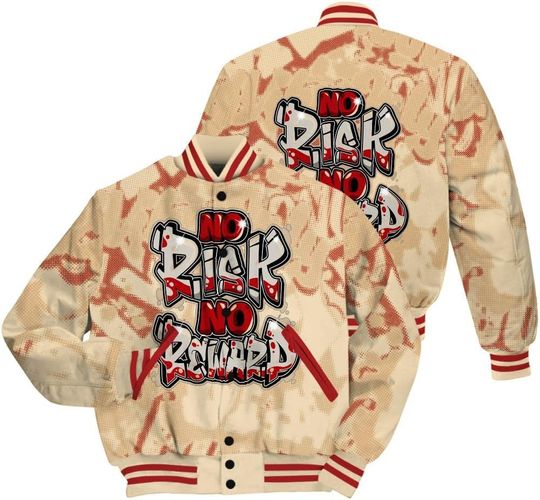 Dunkare Dunk Low Strawberry Waffle Baseball Jacket- Screw Around Bear Monogram Graffiti Baseball Varsity Jacket