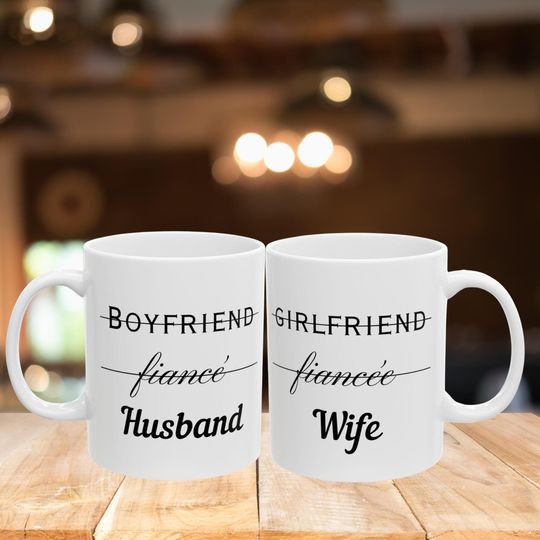 Fianc Fiance , Girlfriend Fiance Wife Mug | Couple Mug | Valentine's Day Gift