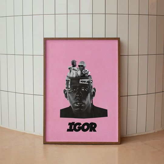 Pink Tyler The Creator Poster