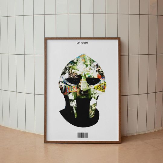 MF Dooom  Music Poster, Rap Poster