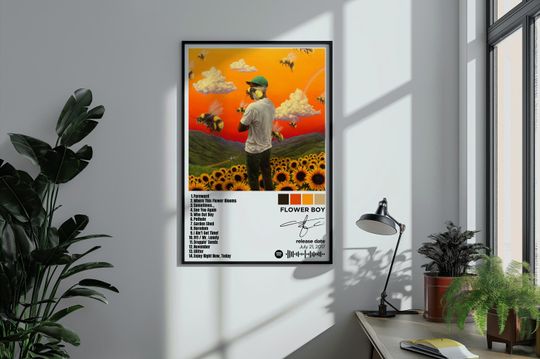 Tyler, the Creator Flower Boy Album Poster