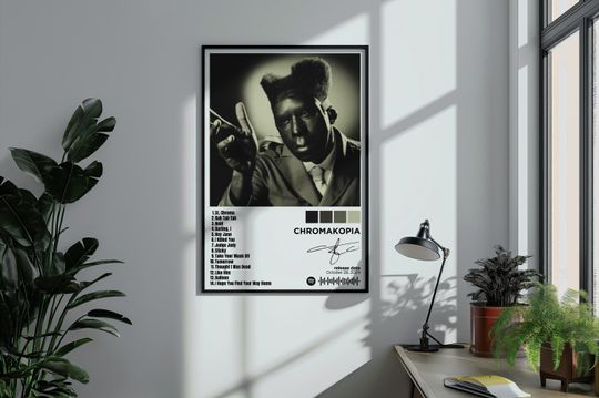 Chromatopia by Tyler, the Creator Custom Album poster