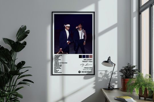 We Don't Trust You by Metro Boomin  Album Art Poster