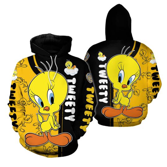 Tweety Bird Hoodie, Disney Tweety Hoodie, Disneyland Hoodie