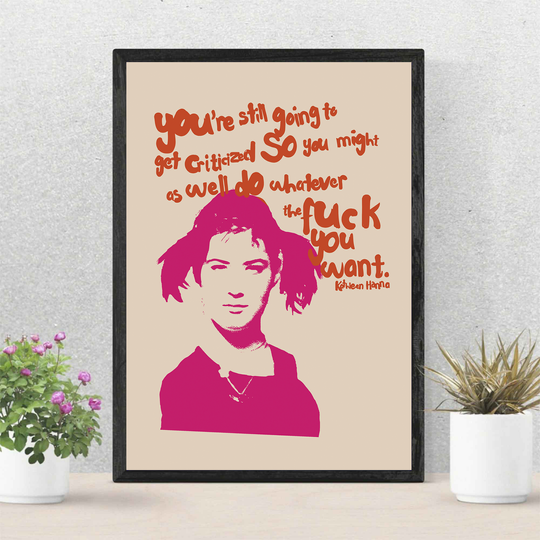 Kathleen Hanna, Riot Grrrl, Bikini Kill, Girls to the Front