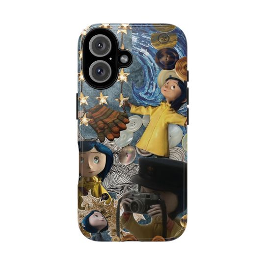 Coraline Inspired Case Unique Phone Case , Disney Cover