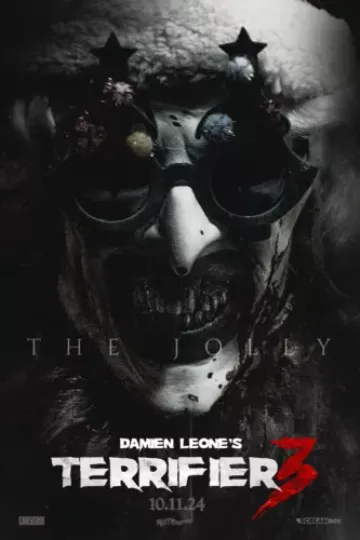 Terrifier 3 2024 Movie Poster Wall Art - Art The Clown