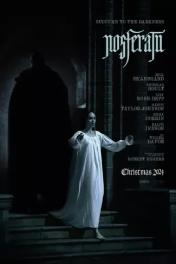 Nosferatu 2024 Movie Poster Wall Art - Bill Skarsgård