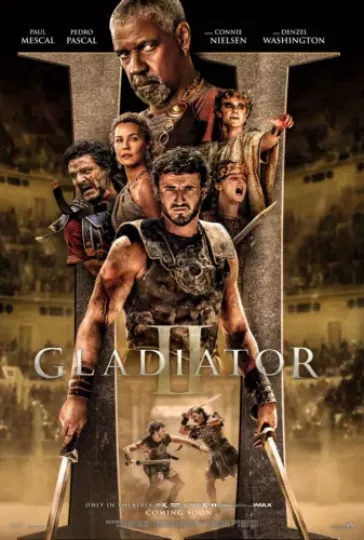 Gladiator II 2024 Movie Poster Wall Art (d) - Paul Mescal