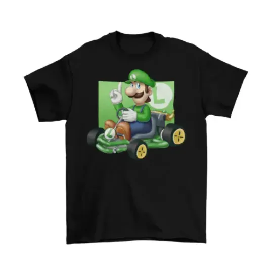Luigi Mario Kart T-Shirt Unisex