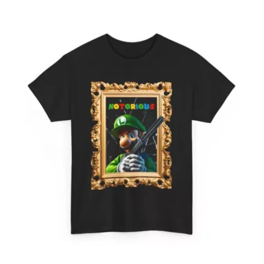 Luigi Mangione Shirt - NOTORIOUS - Picture Frame T Shirt