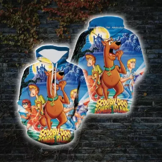 Scooby Doo Zombie Island Halloween 3D HOODIE Best Price All Over Print Us Size