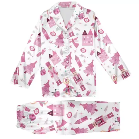 Christmas Nutcracker Ballet Pajama Set,  Nutcracker Dream Ballet Pajamas Set