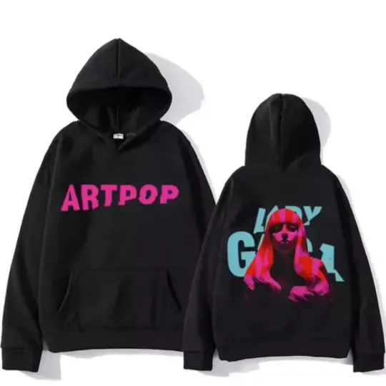 Ld ga Artpop Hoodie For Fans Double Sided