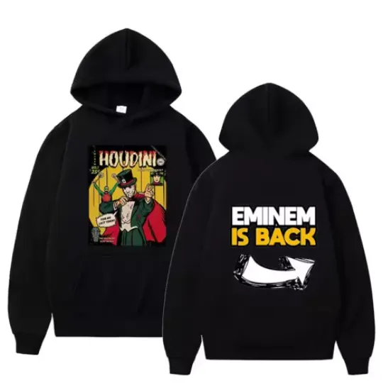 Eminem Houdini Hoodie For Fans Double Sided