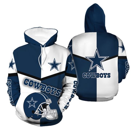 Cowboys Football Champion 3D Hoodies, Cowboys Christmas 3D Shirt, Dallas Football Fan Gifts