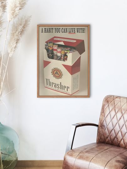 Thrasher Magazine Cover Poster