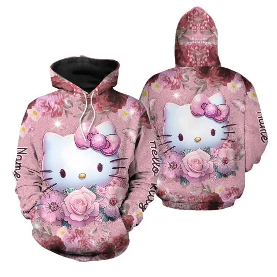 Hello Kitty Hoodie, Personalized Hoodie, Hello Kitty Legging