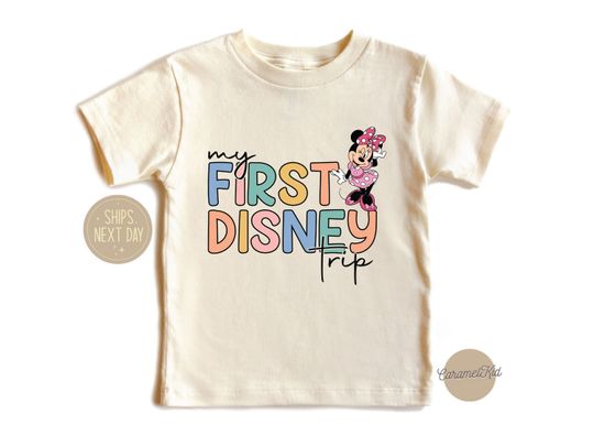 My First Disney Trip T-Shirt, Minnie T-Shirt