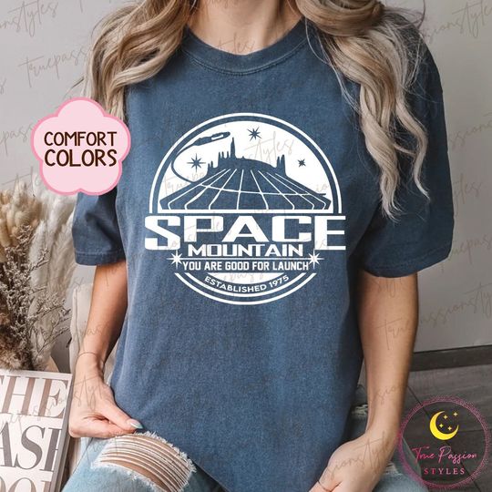 Space Mountain T-Shirt, Tomorrowland Magic Kingdom T-Shirt
