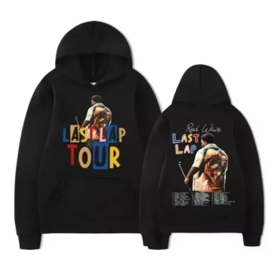 Rod Wave Last Lap Tour 2024 Hoodie For Fans Double-Sided Unisex